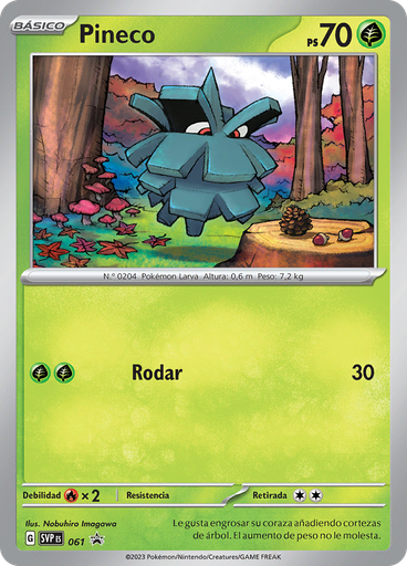 Pineco (Reverse Holo)