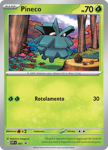 Pineco (Reverse Holo)