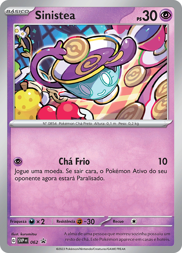 Sinistea (Reverse Holo)