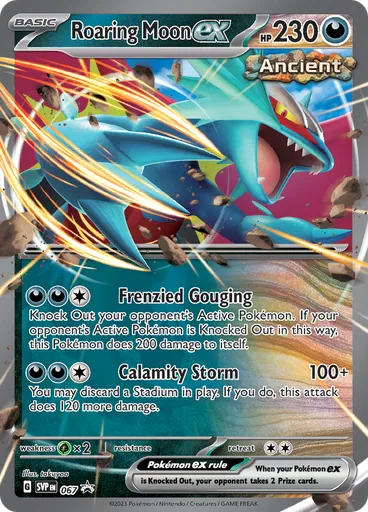 Roaring Moon ex (Reverse Holo)
