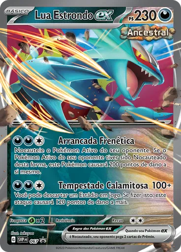 Lua Estrondo ex (Reverse Holo)