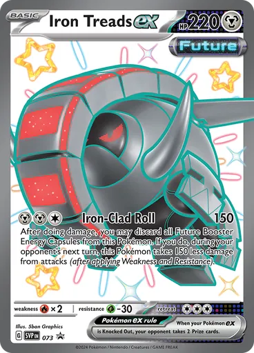 Iron Treads ex (Reverse Holo)