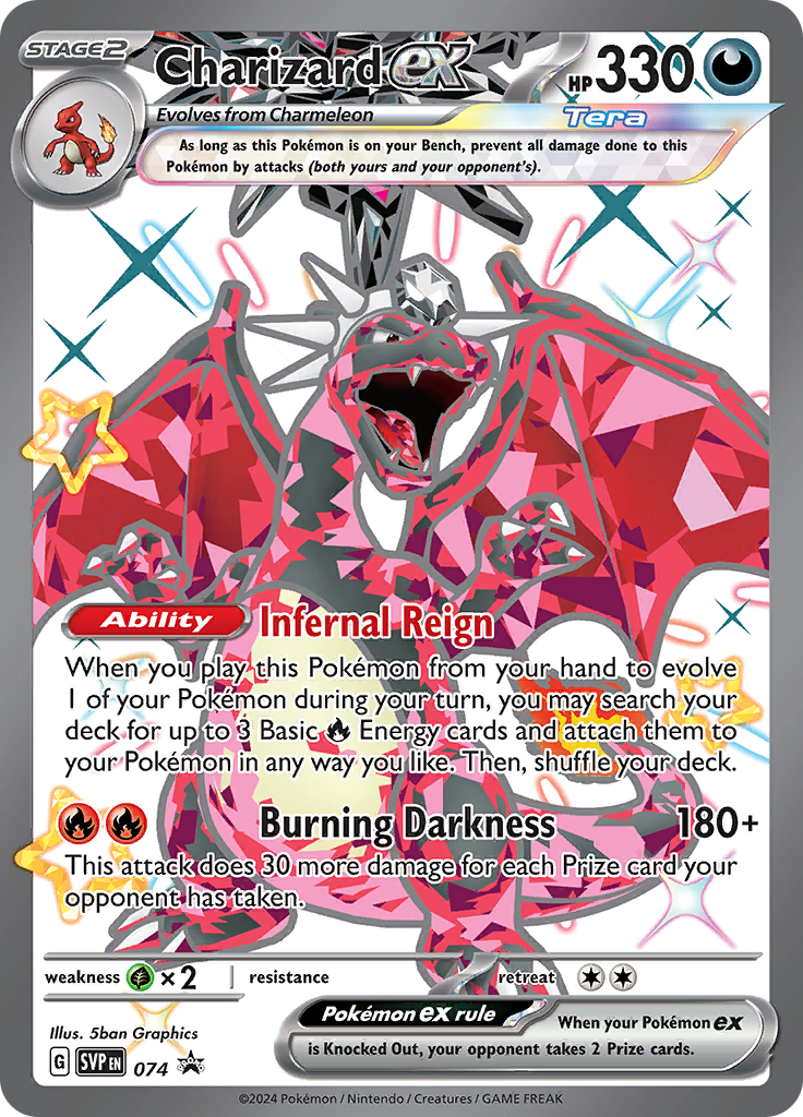 Charizard ex (Reverse Holo)