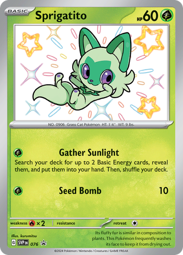 Sprigatito (Reverse Holo)