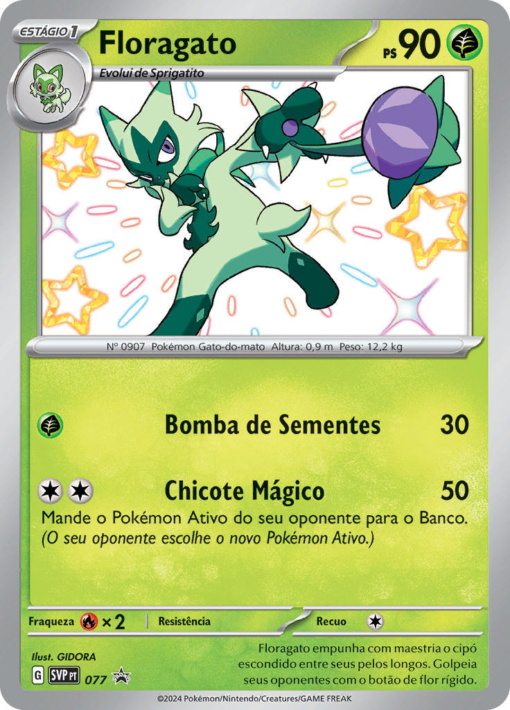 Floragato (Reverse Holo)