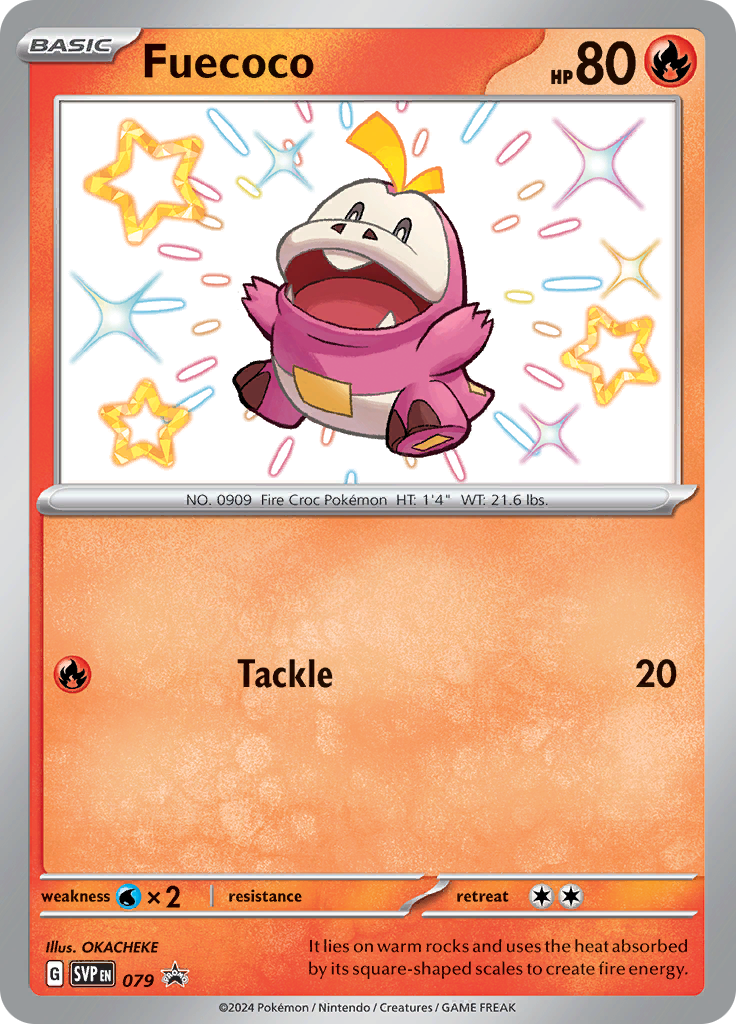 Fuecoco (Reverse Holo)