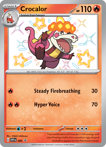 Crocalor (Reverse Holo)