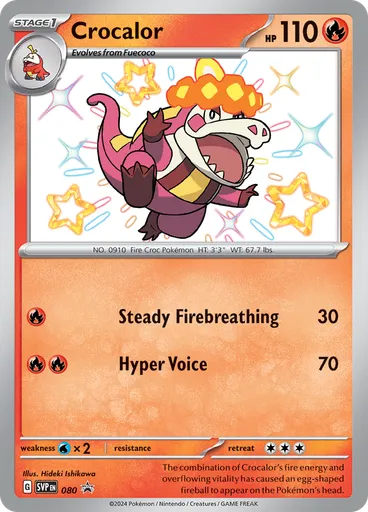 Crocalor (Reverse Holo)