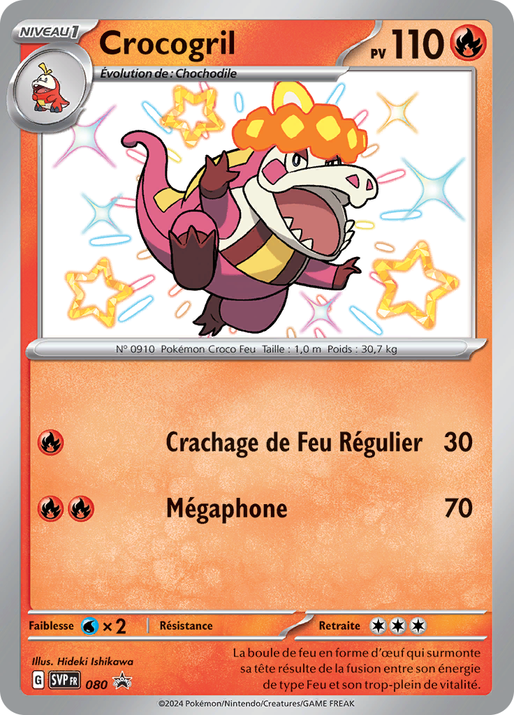 Crocogril (Reverse Holo)