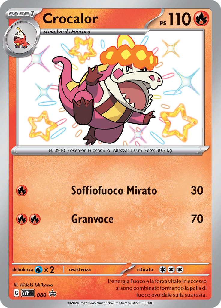 Crocalor (Reverse Holo)