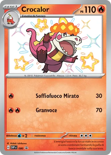 Crocalor (Reverse Holo)