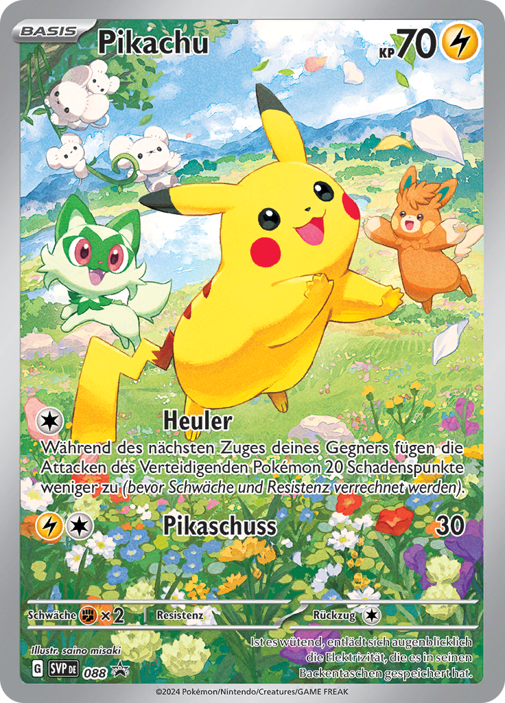 Pikachu (Reverse Holo)