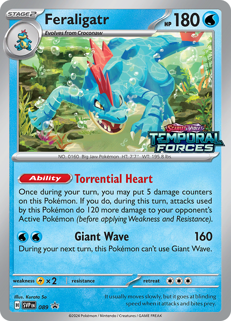 Feraligatr (Reverse Holo)