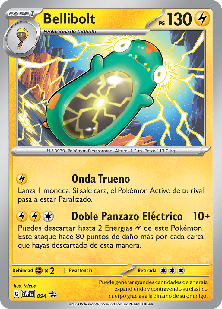 Bellibolt (Reverse Holo)