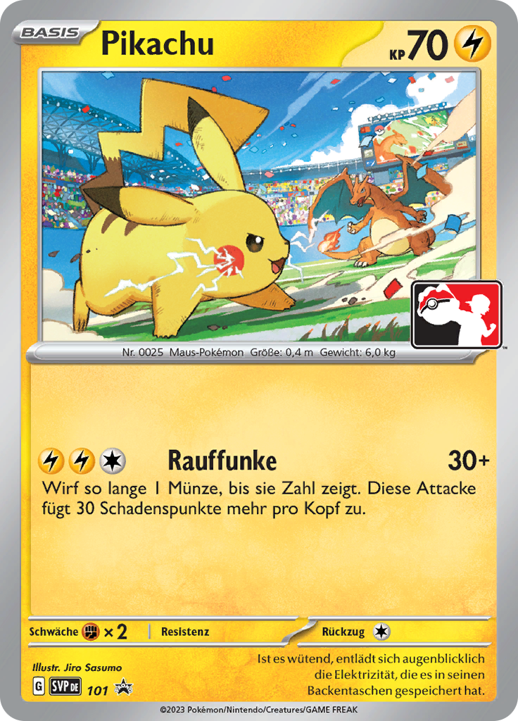Pikachu (Reverse Holo)