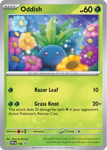 Oddish (Reverse Holo)