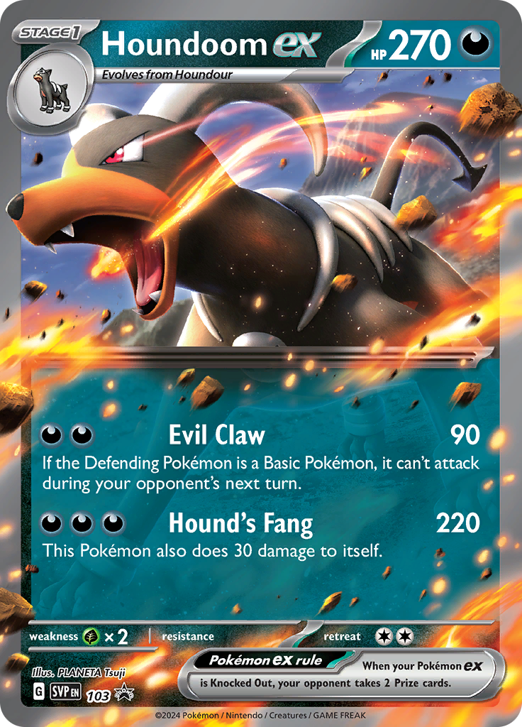 Houndoom ex (Reverse Holo)