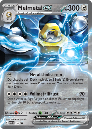 Melmetal-ex (Reverse Holo)