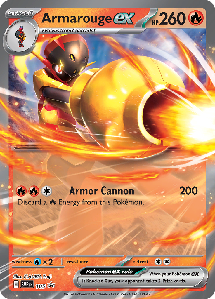 Armarouge ex (Reverse Holo)