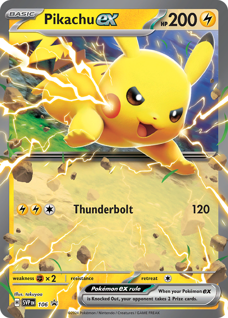 Pikachu ex (Reverse Holo)