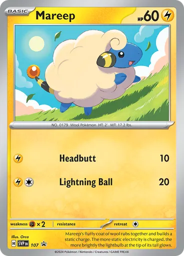 Mareep (Reverse Holo)