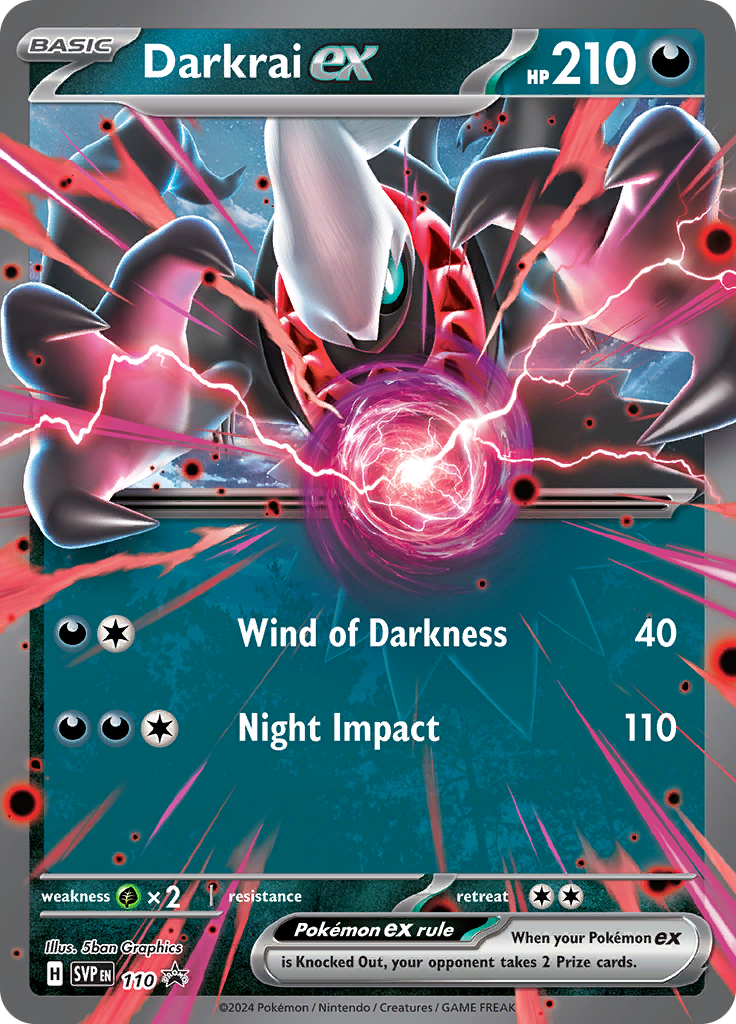 Darkrai ex (Reverse Holo)