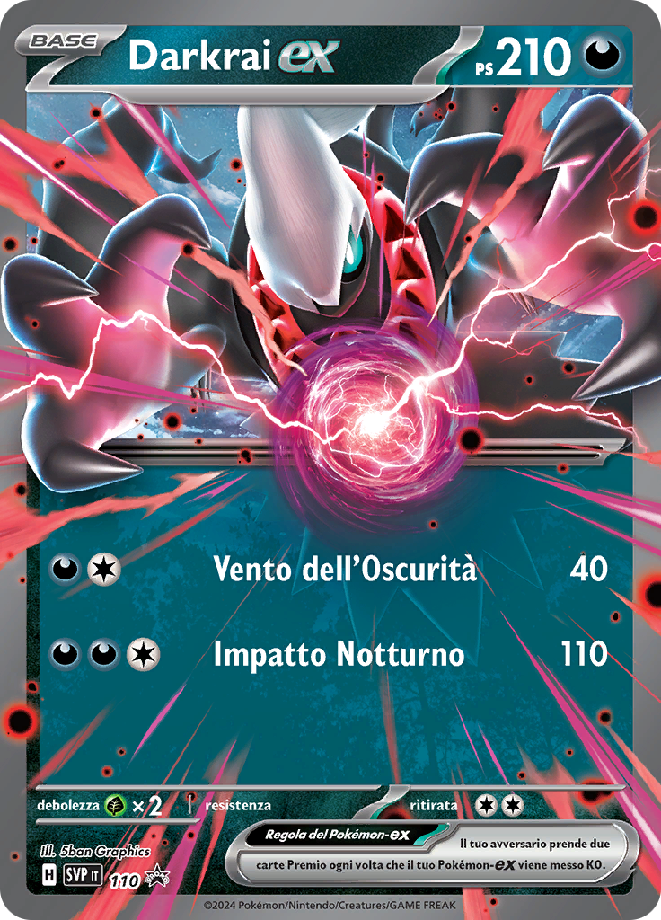 Darkrai-ex (Reverse Holo)