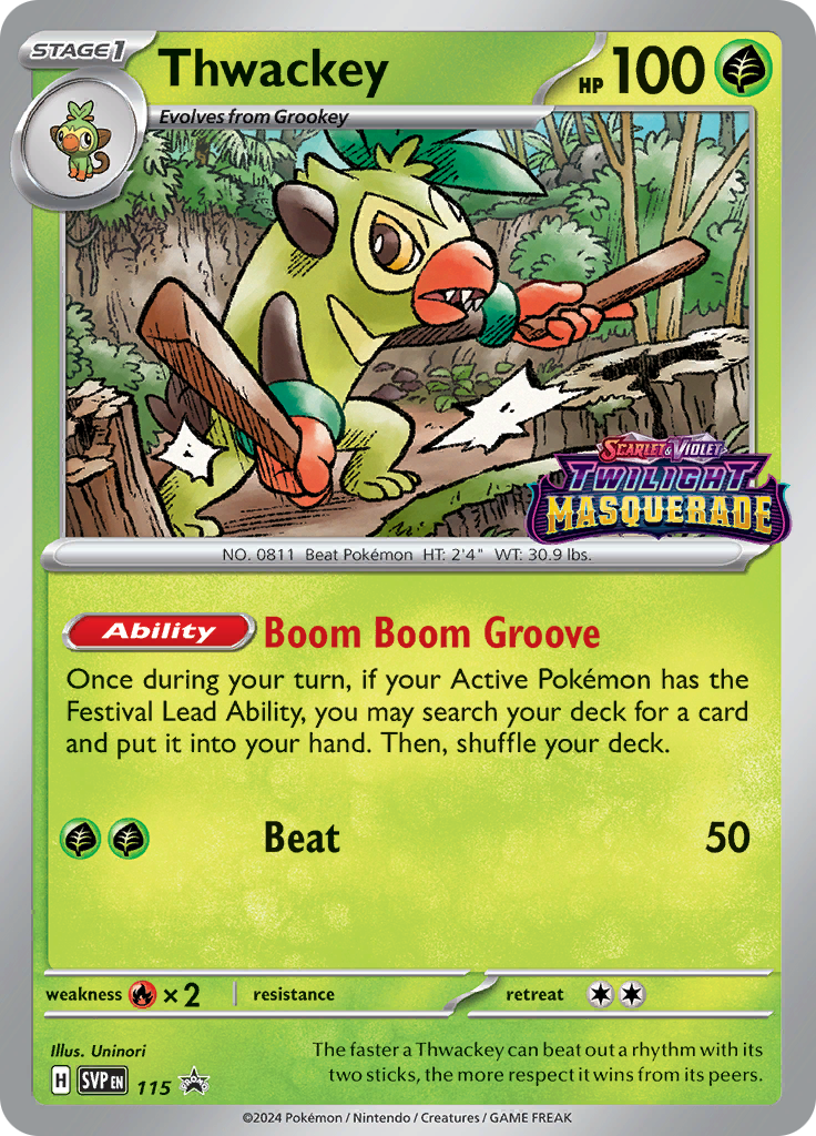 Thwackey (Reverse Holo)
