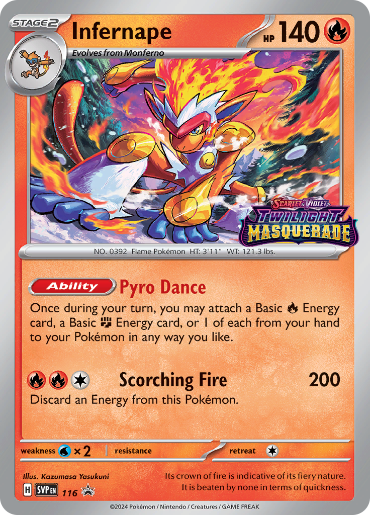 Infernape (Reverse Holo)