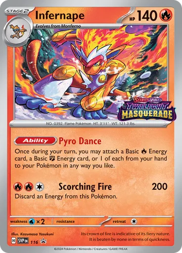 Infernape (Reverse Holo)