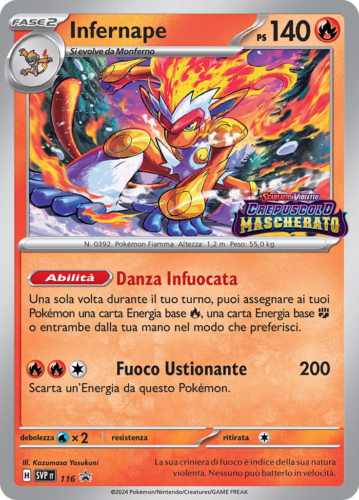 Infernape (Reverse Holo)