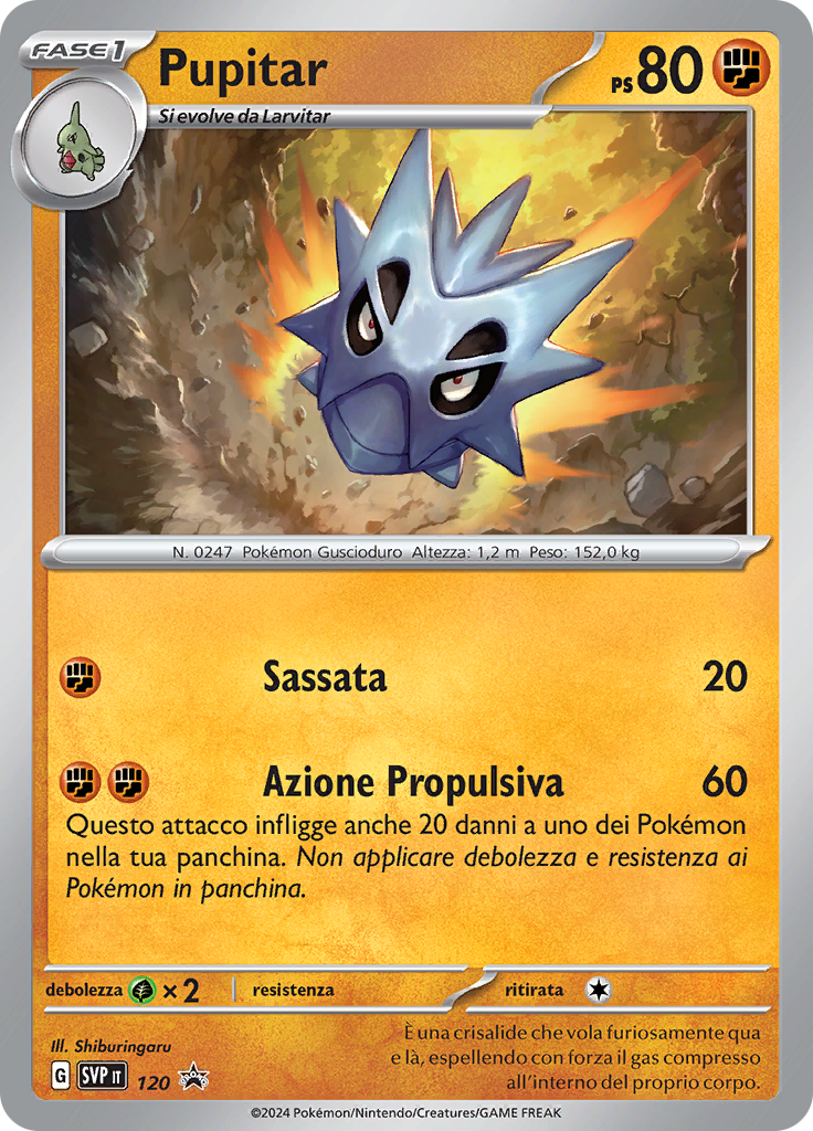 Pupitar (Reverse Holo)