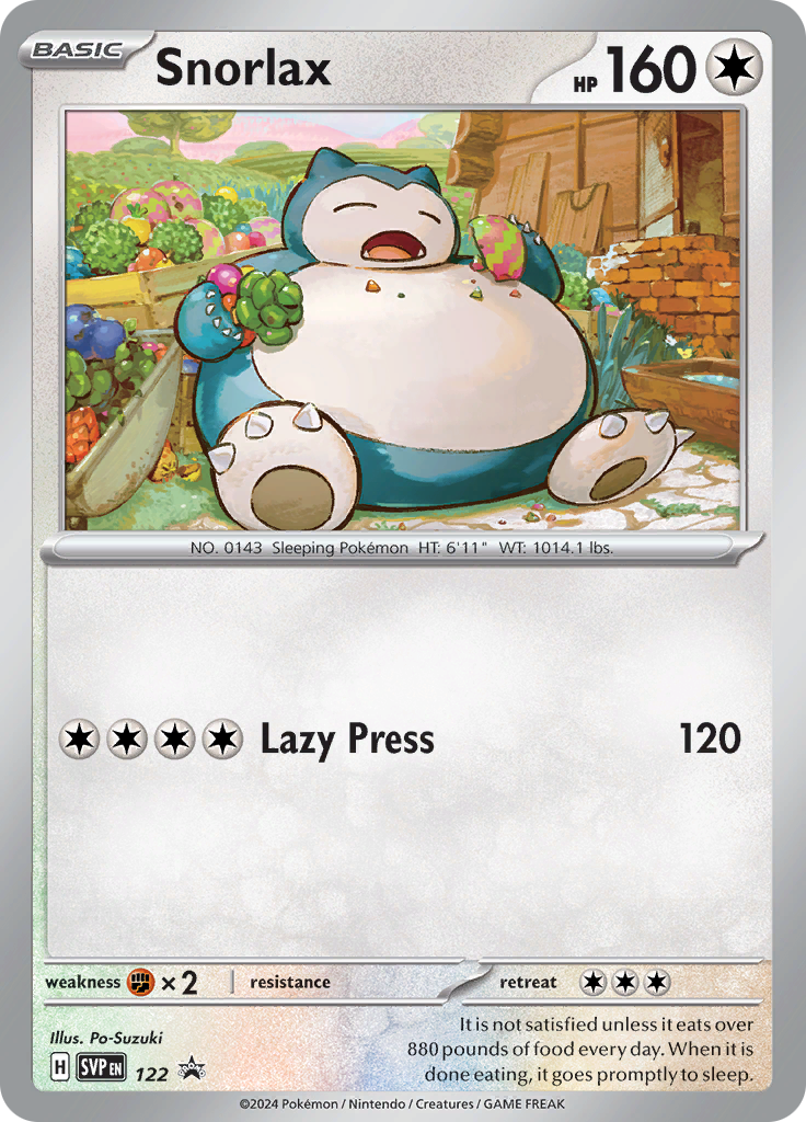 Snorlax (Reverse Holo)