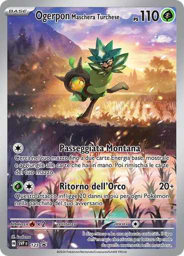 Ogerpon Maschera Turchese