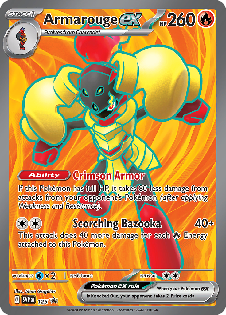 Armarouge ex (Reverse Holo)