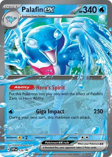 Palafin ex (Reverse Holo)