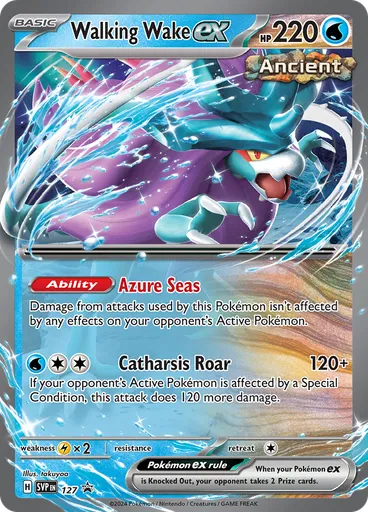 Walking Wake ex (Reverse Holo)
