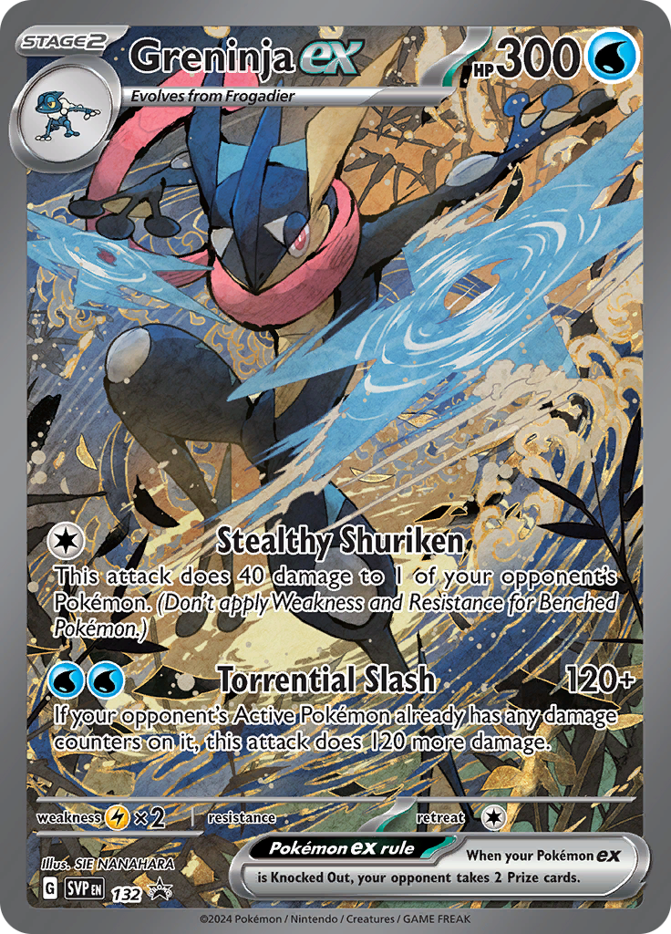 Greninja ex (Reverse Holo)