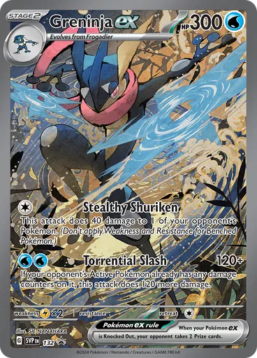 Greninja ex (Reverse Holo)