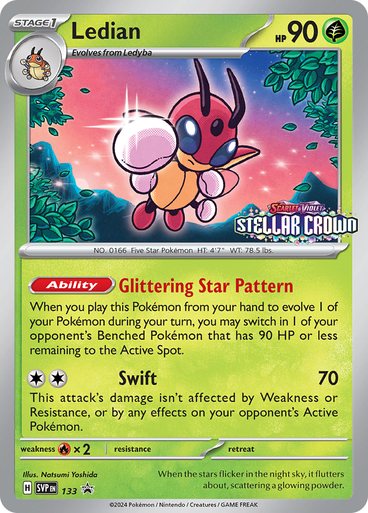 Ledian (Reverse Holo)