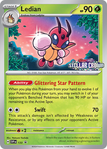 Ledian (Reverse Holo)