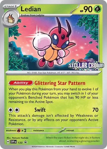 Ledian (Reverse Holo)