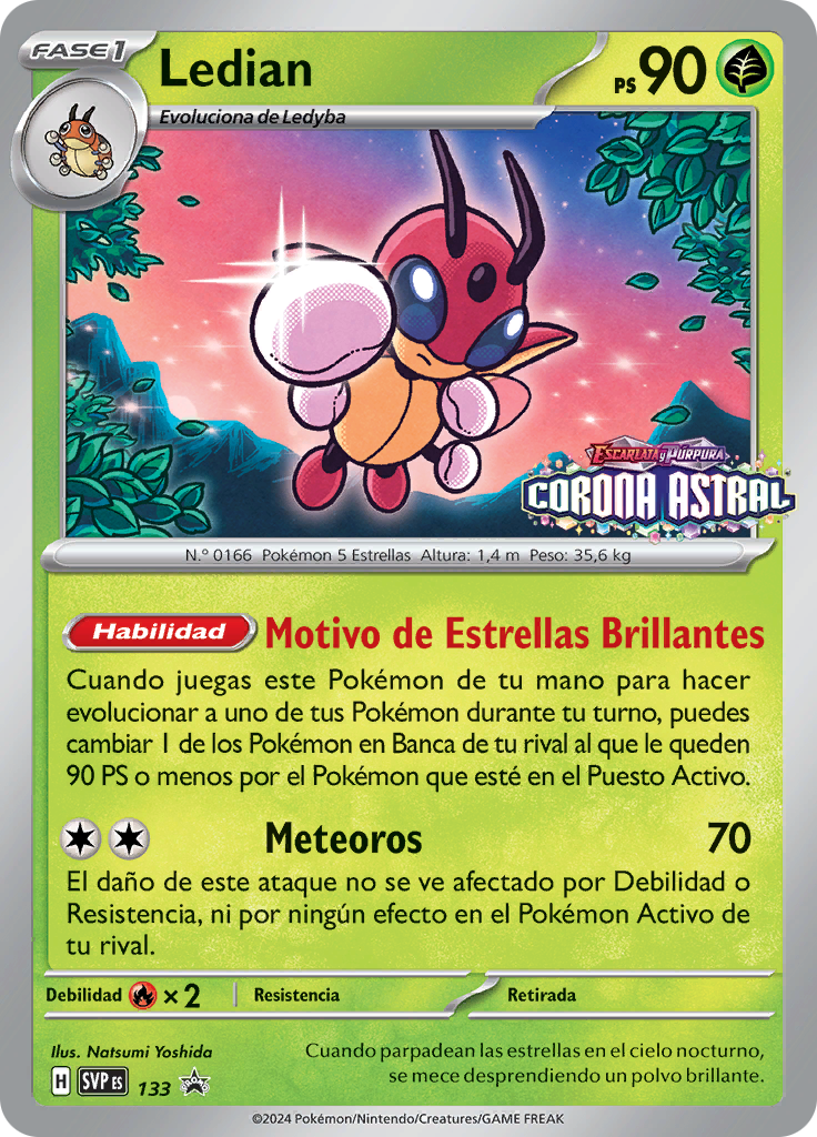 Ledian (Reverse Holo)