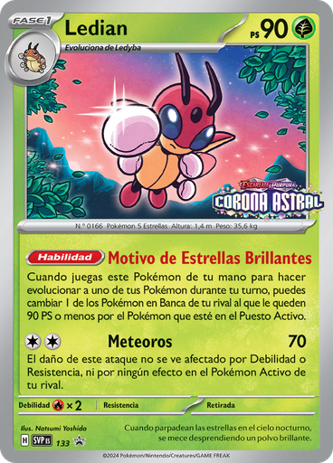 Ledian (Reverse Holo)