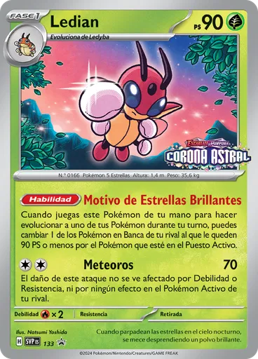 Ledian (Reverse Holo)