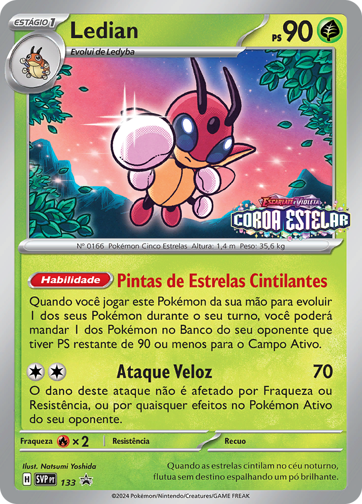 Ledian (Reverse Holo)