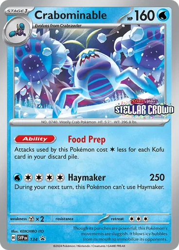 Crabominable (Reverse Holo)