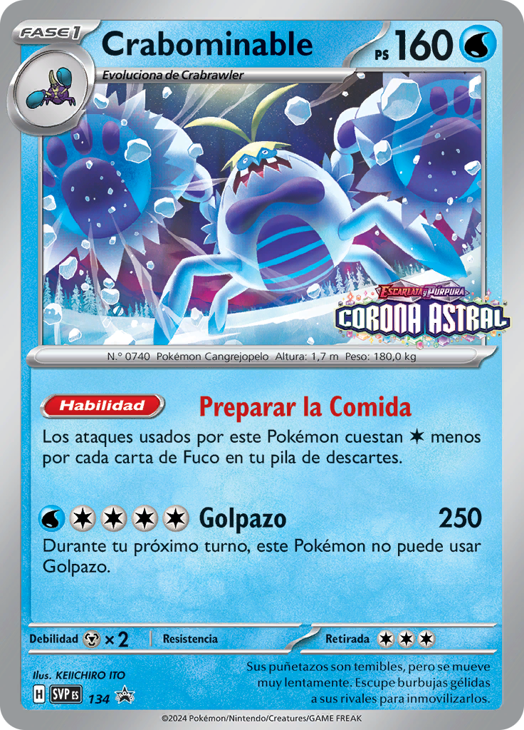 Crabominable (Reverse Holo)