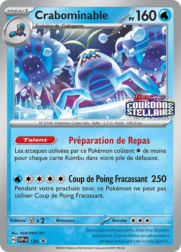 Crabominable (Reverse Holo)