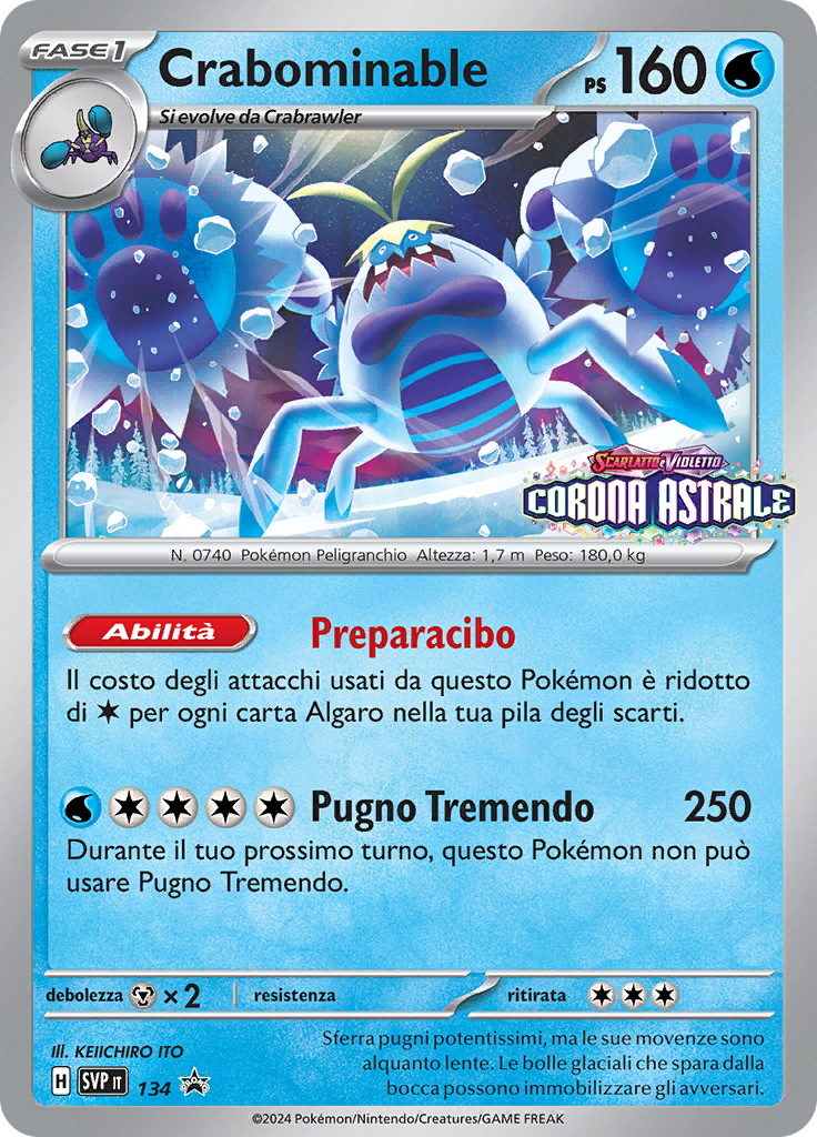 Crabominable (Reverse Holo)